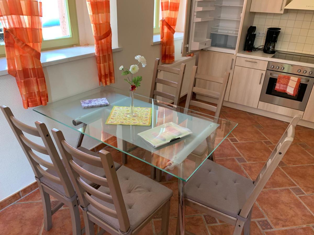 Ferienwohnung Am Schloss Rochlitz Esterno foto